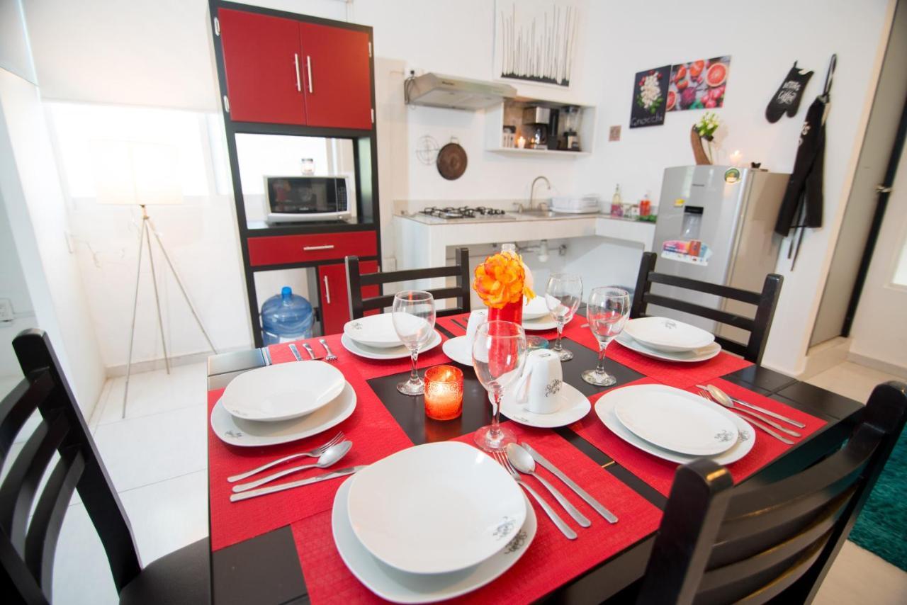 Apartamento Depas equipados frente UdeC, wifi, aire Colima Exterior foto